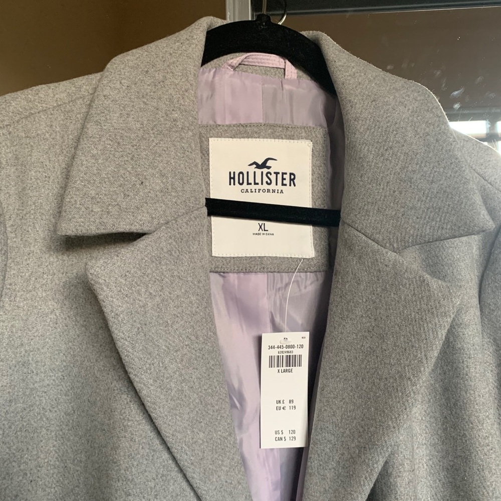 Hollister Women’s Wool Grey Coat